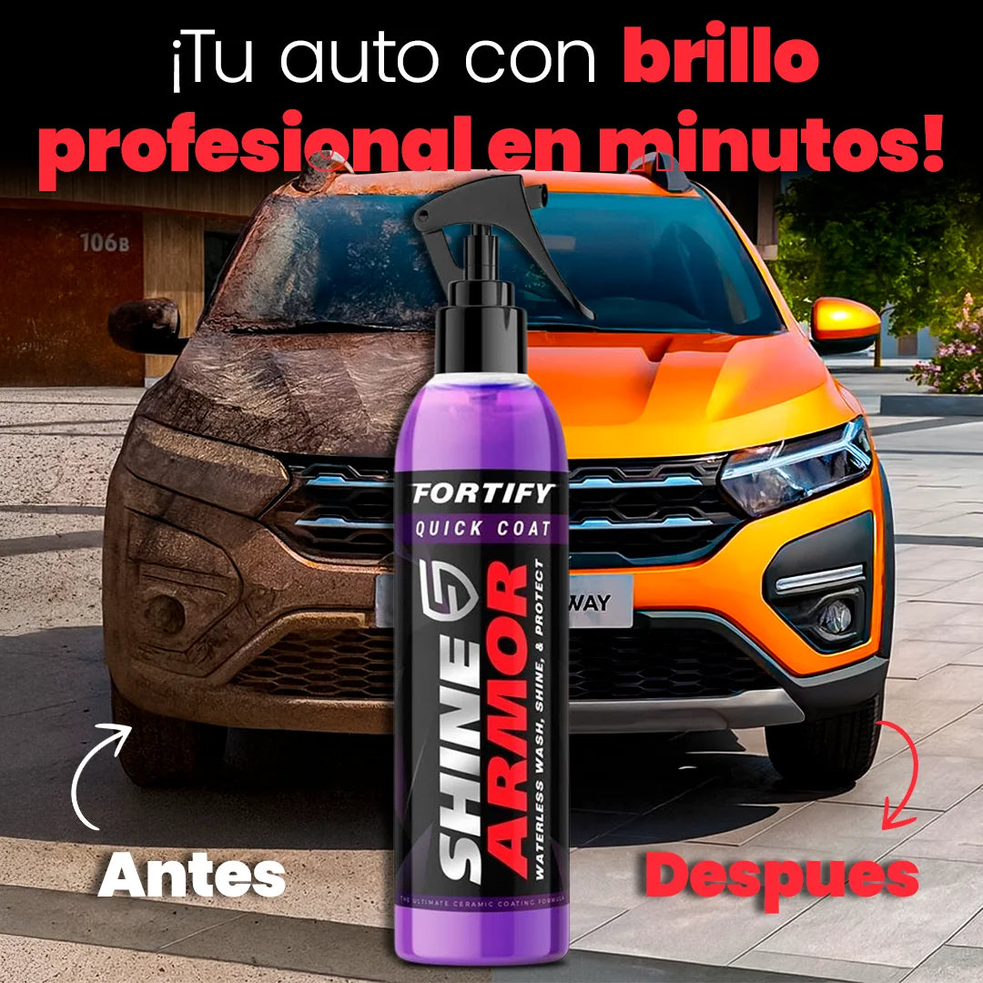 Spray Shine Max -¡Renueva el Brillo de tu Auto en Minutos! (+ Paño Gratis)
