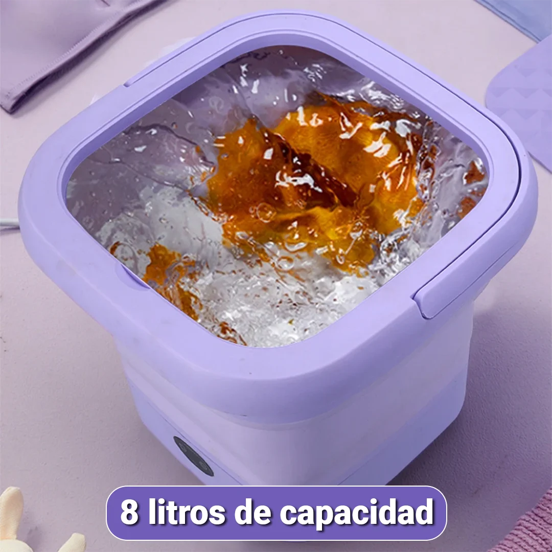 Mini Wash - Lavadora y Secadora Plegable