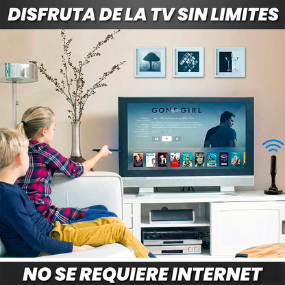 Disfruta de más canales gratis con la Antena TDT