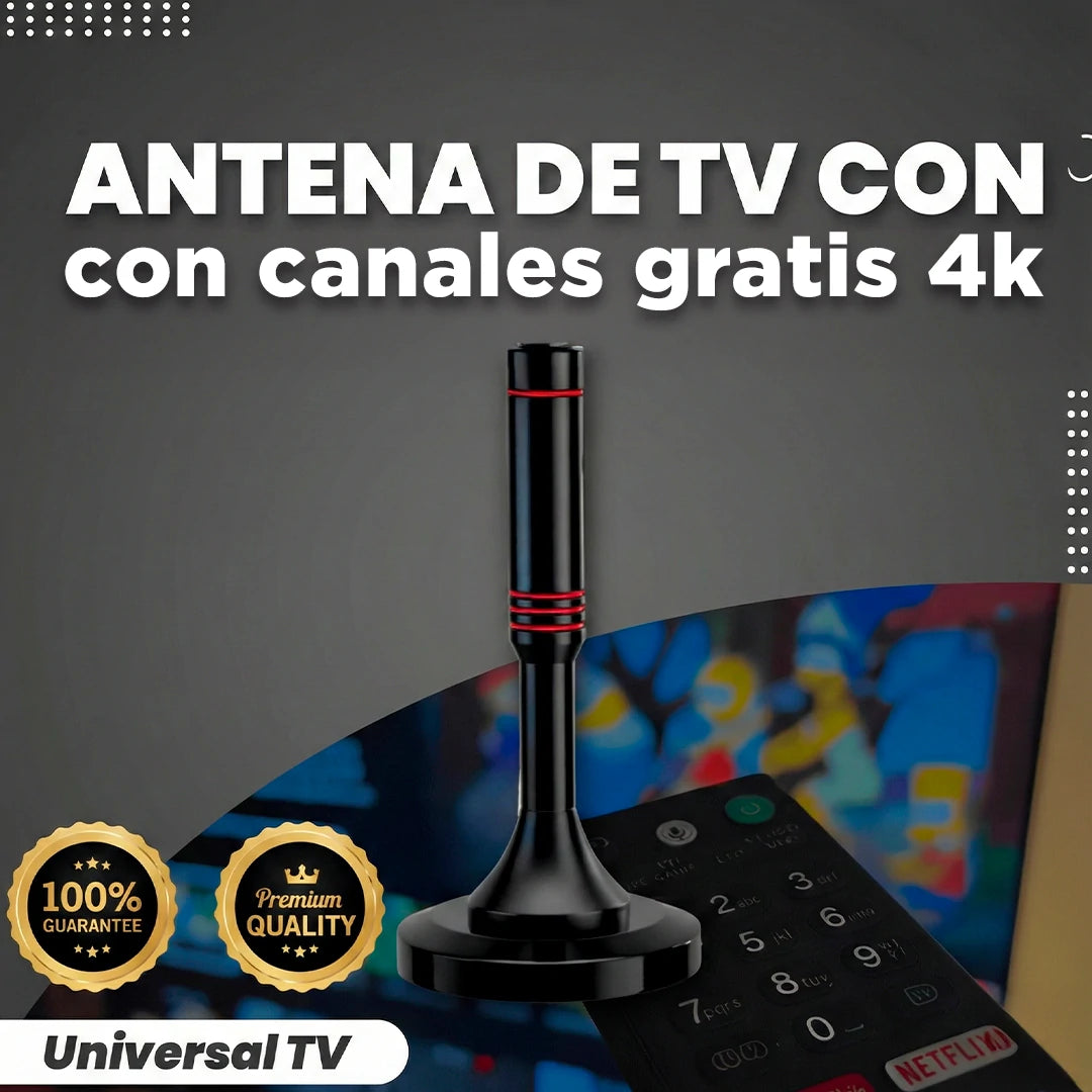 Disfruta de más canales gratis con la Antena TDT