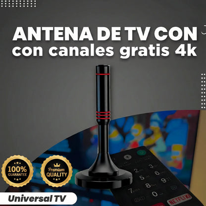 Disfruta de más canales gratis con la Antena TDT