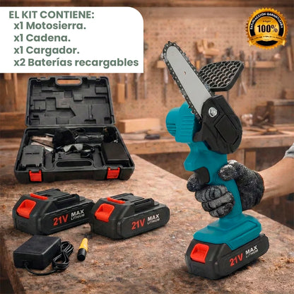 PowerSaw  – Motosierra Eléctrica Portátil Profesional para Jardinería