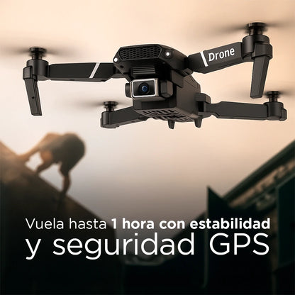 VisionFly 4K: Drone con Estabilidad GPS e Imágenes Cinematográficas | LLÉVATE GRATIS AURICULARES NIMBUS + regalo sorpresa