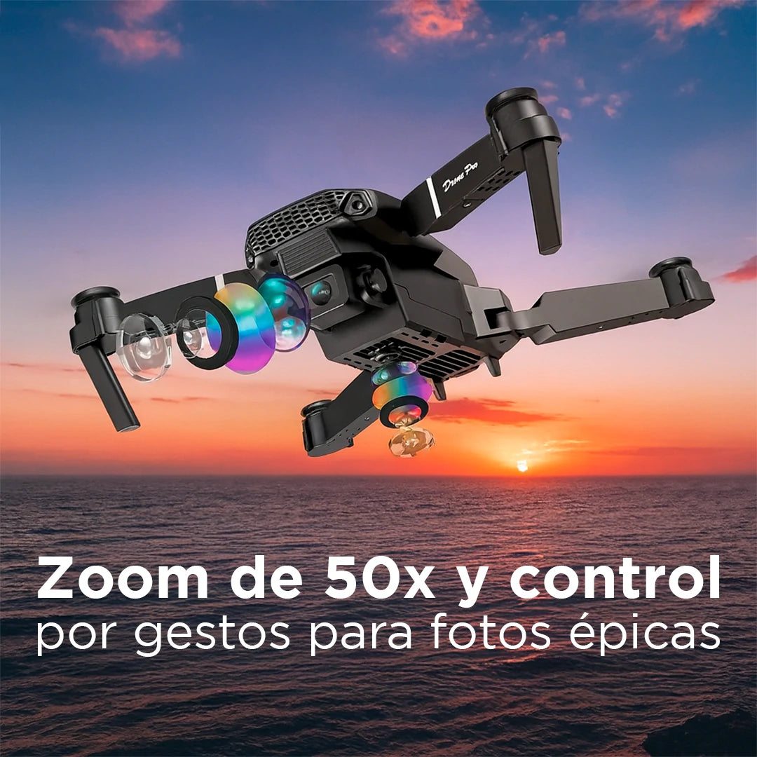 VisionFly 4K: Drone con Estabilidad GPS e Imágenes Cinematográficas | LLÉVATE GRATIS AURICULARES NIMBUS + regalo sorpresa